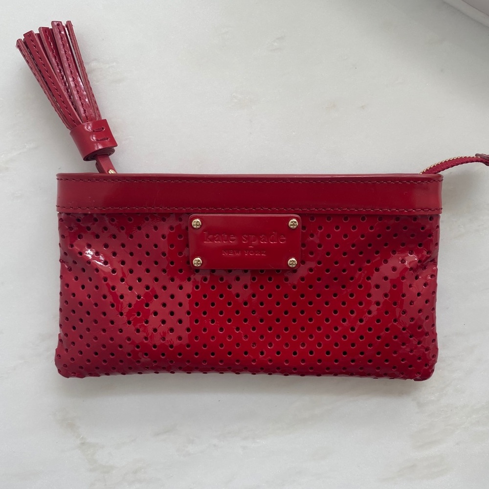 Kate Spade Red Wristlet❤️ - Picture 3 of 4